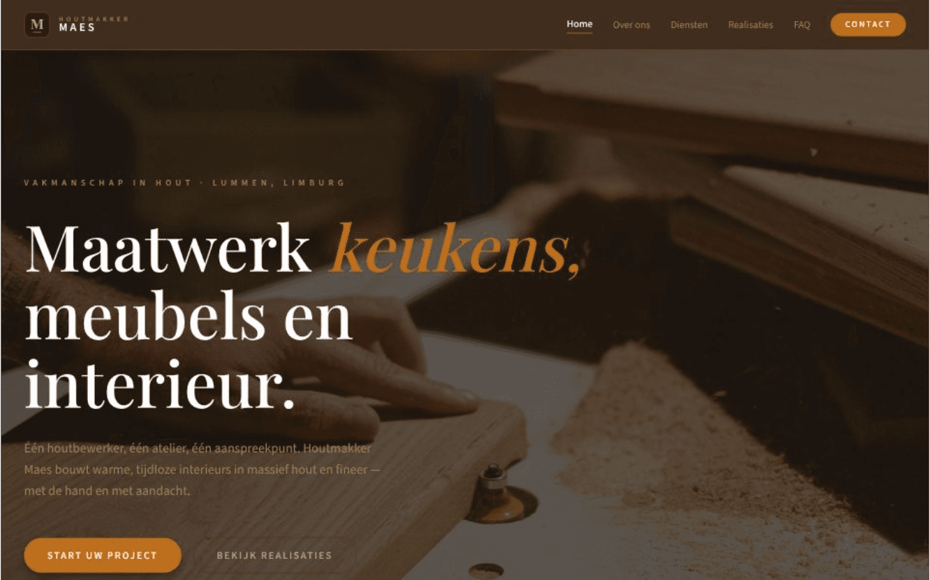 Houtmakker Maes